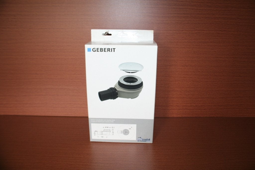 Geberit Douchesifon reukafsluiter afvoeropening 90 mm, Doe-het-zelf en Bouw, Sanitair, Ophalen, Douche