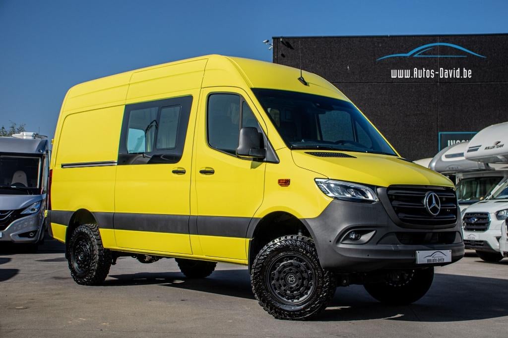 Mercedes-Benz Sprinter 419 CDI 4X4 Aut. L2H2 3.864KM, Auto's, Automaat, Stof, 4 cilinders, 2000 kg