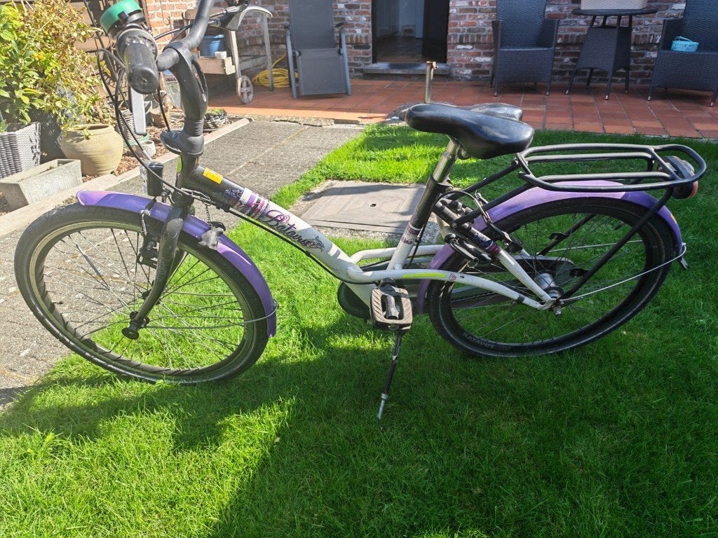 Kinderfiets tot 10 jaar van het merk Batavus 24 Inch, Fietsen en Brommers, Ophalen, 20 inch of meer, Gebruikt, Velgrem