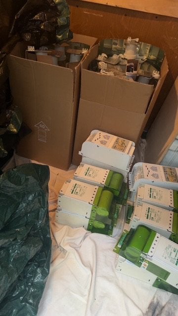 600W Set Kweekspullen  (Nieuw) + Schakelbord, Jardin & Terrasse, Produits de culture, Enlèvement, Neuf, Lampe de croissance