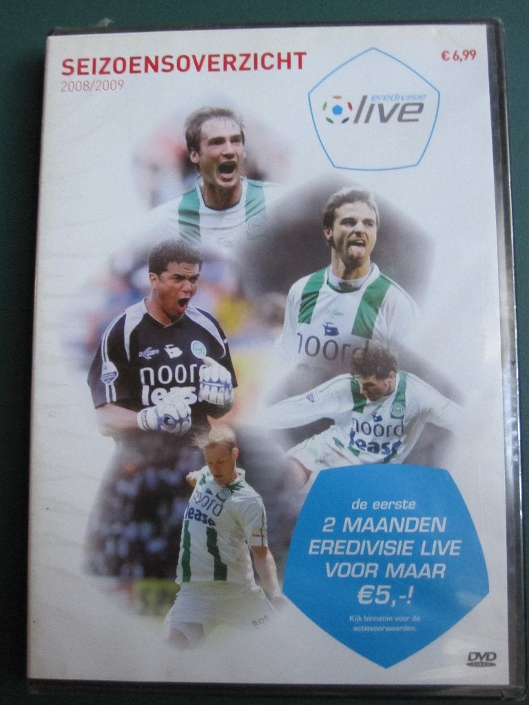 Aperçu de la saison 2008/2009 du FC Groningen (nouveau dans, Football, Enlèvement ou Envoi, Tous les âges, Néerlandais