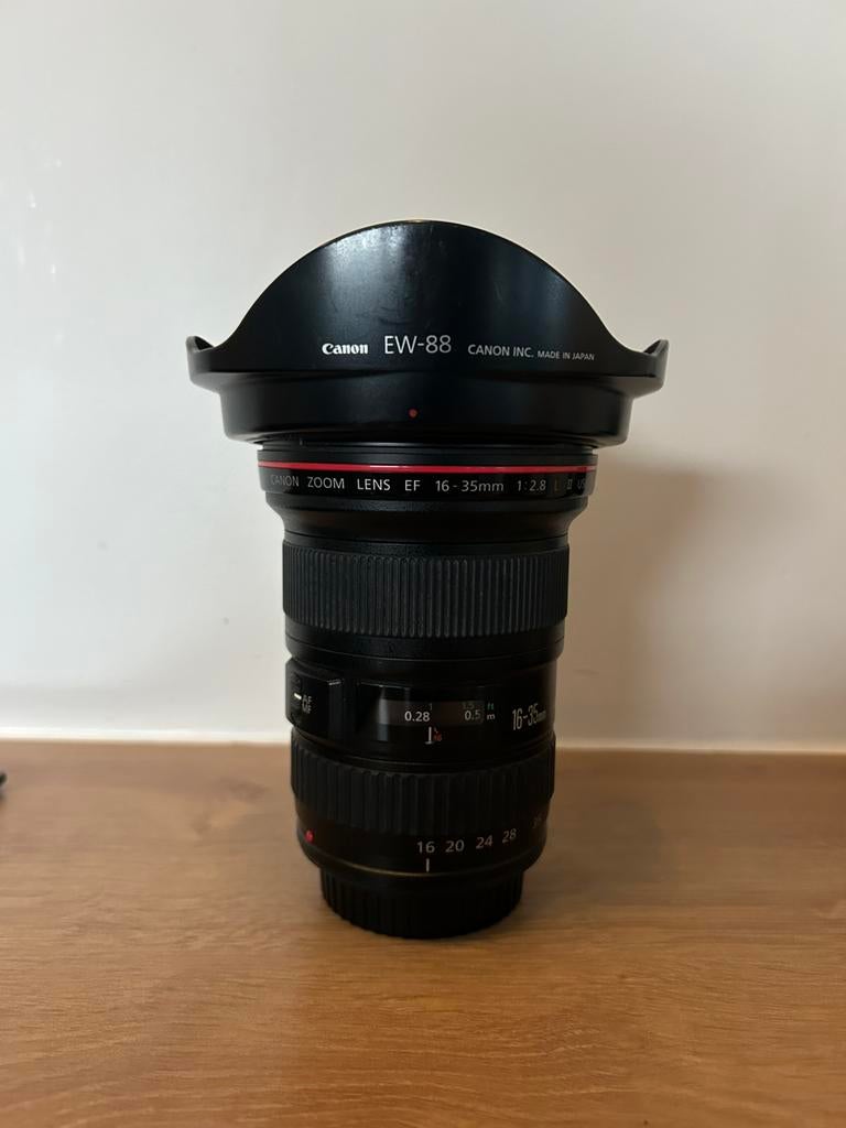 Canon EF 16-35 2.8 L II USM, Ophalen, Zo goed als nieuw