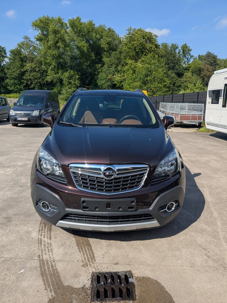 Opel Mokka 1.4 biturbo, Auto's, Voorwielaandrijving, 4 cilinders, Bruin, Leder