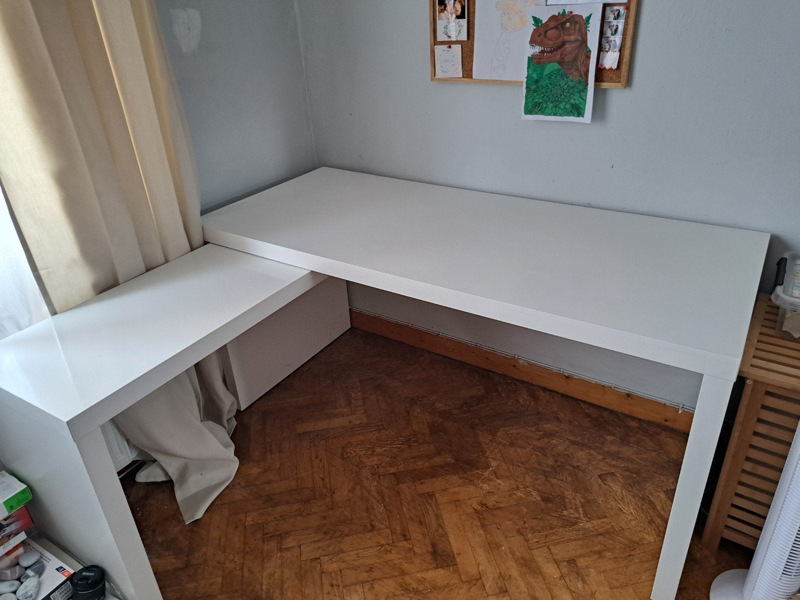 Bureau blanc Ikea, Enlèvement, IKEA, Blanc