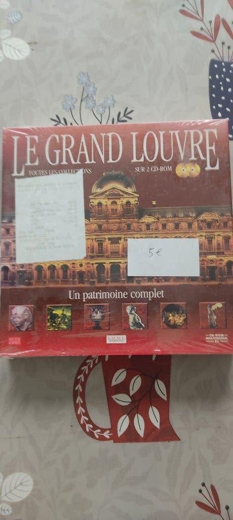 Multimédia Le grand Livre du Louvre, Enlèvement, Comme neuf, Autres types, Windows