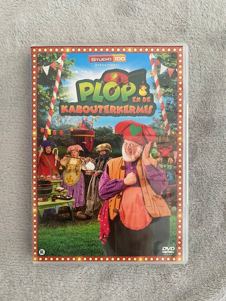 DVD Kabouter Plop - Plop En De Kabouterkermis, Cd's en Dvd's, Ophalen, Alle leeftijden, Nederlands, Zo goed als nieuw