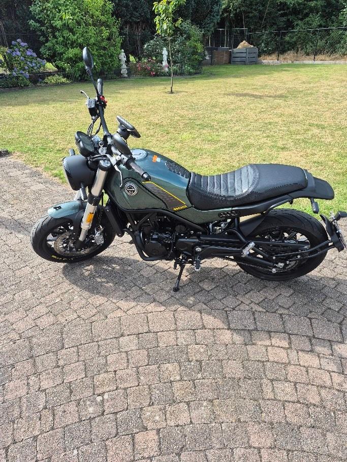 Benelli Leoncino 500 met gps en druppellader, Motoren, Motoren | Benelli, Gebruikt, Particulier, Minimaal motorrijbewijs A2, Handgeschakeld
