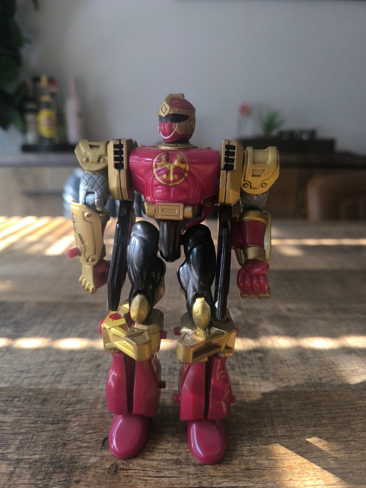andai Power Rangers Ninja Storm Crimson Thunder Triple Zord, Collections, Transformers, Utilisé, Enlèvement