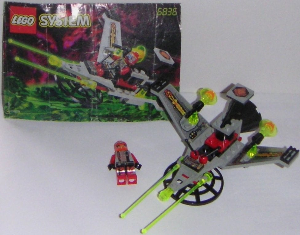 LEGO 6836 V-WING GEVECHTSVLIEGTUIG 1997, Gebruikt, Lego, Ophalen of Verzenden, Space