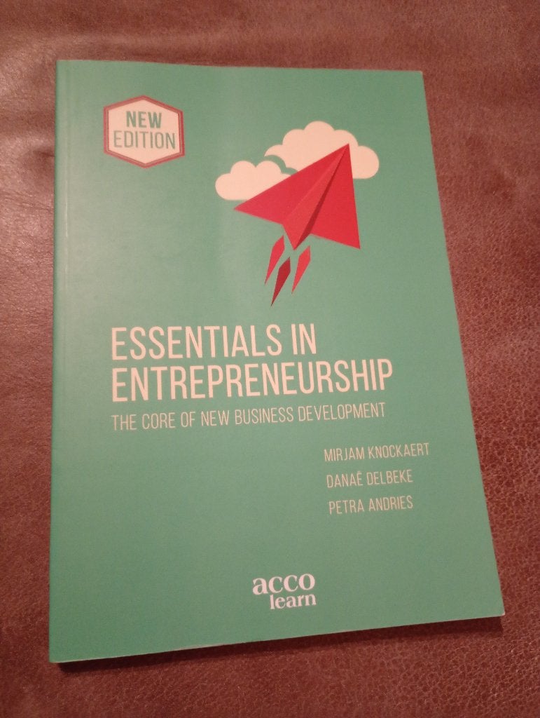 Essentials in Entrepreneurship, Enlèvement ou Envoi, Comme neuf, Enseignement supérieur, Mirjam Knockaert