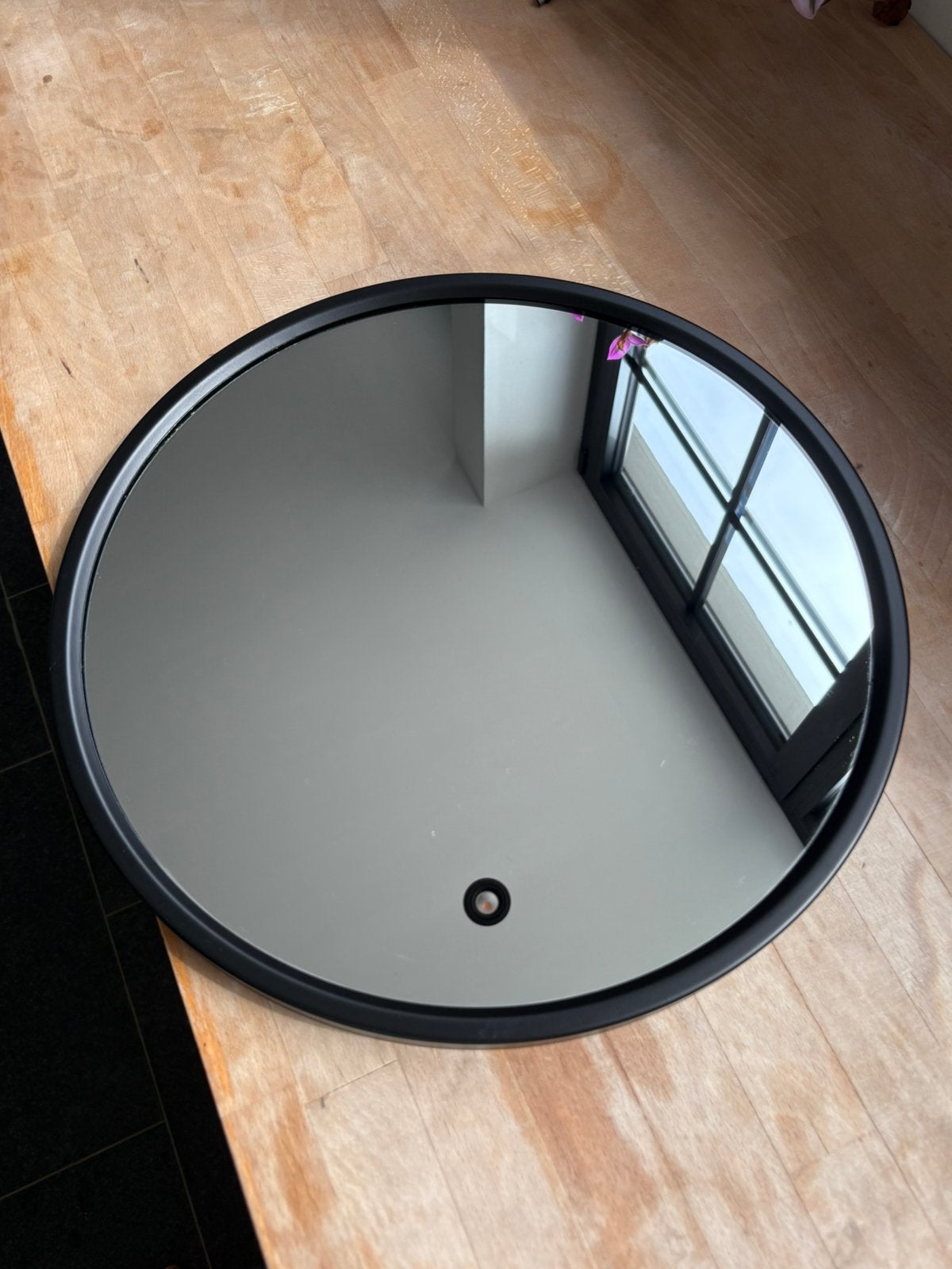 Ronde spiegel, Huis en Inrichting, Woonaccessoires | Spiegels, Minder dan 50 cm, Rond, Nieuw, Ophalen of Verzenden