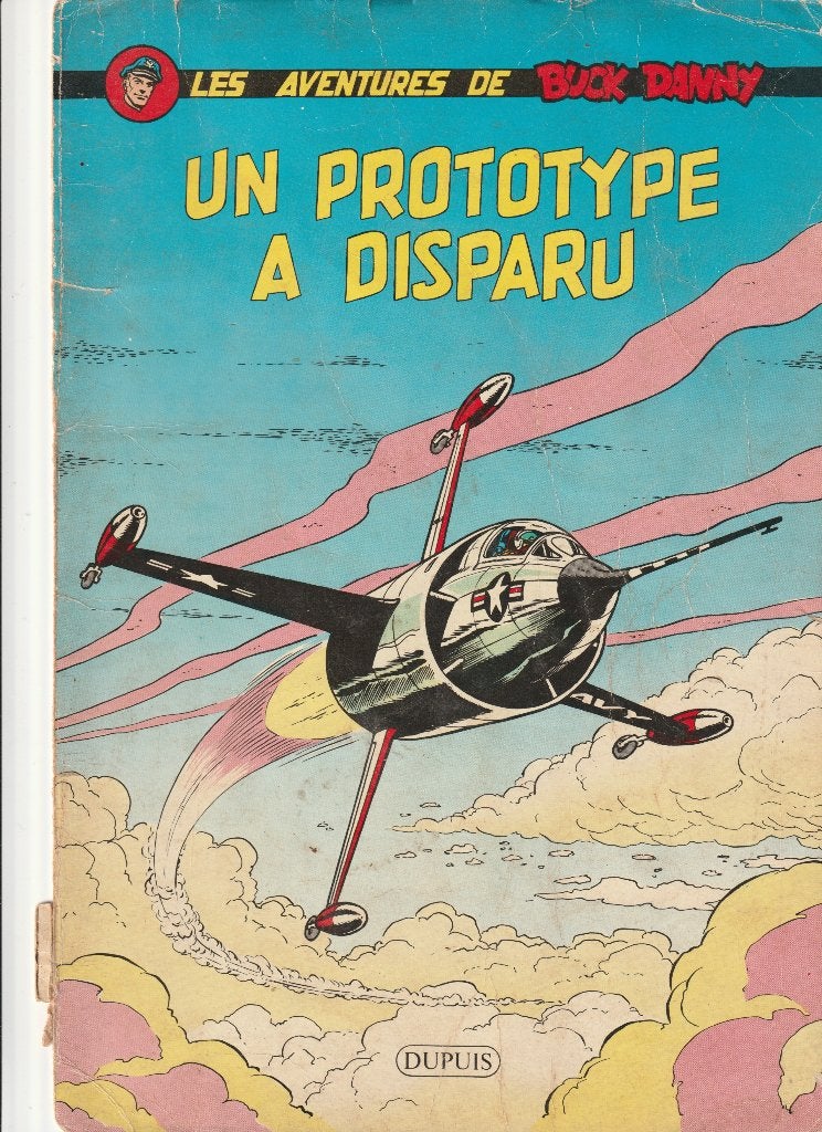 BUCK DANNY BD VOLUME 21 EEN PROTOTYPE IS VERDWENEN 1960, Gelezen, Charlier - Hubinon, Eén stripboek, Ophalen of Verzenden