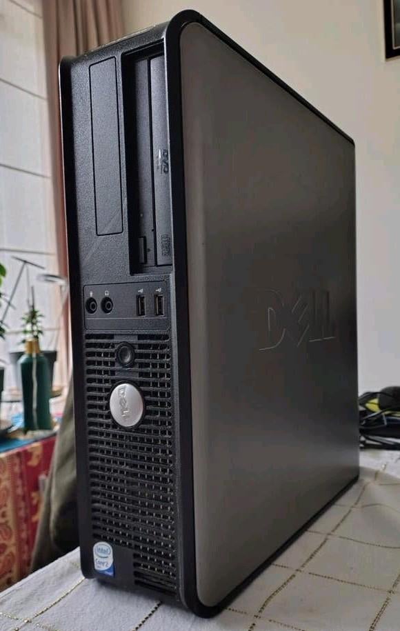 Dell Optiplex 760 Intel Core 2 Duo 6gbRAM hhdlinux occasion., Computers en Software, Vintage Computers