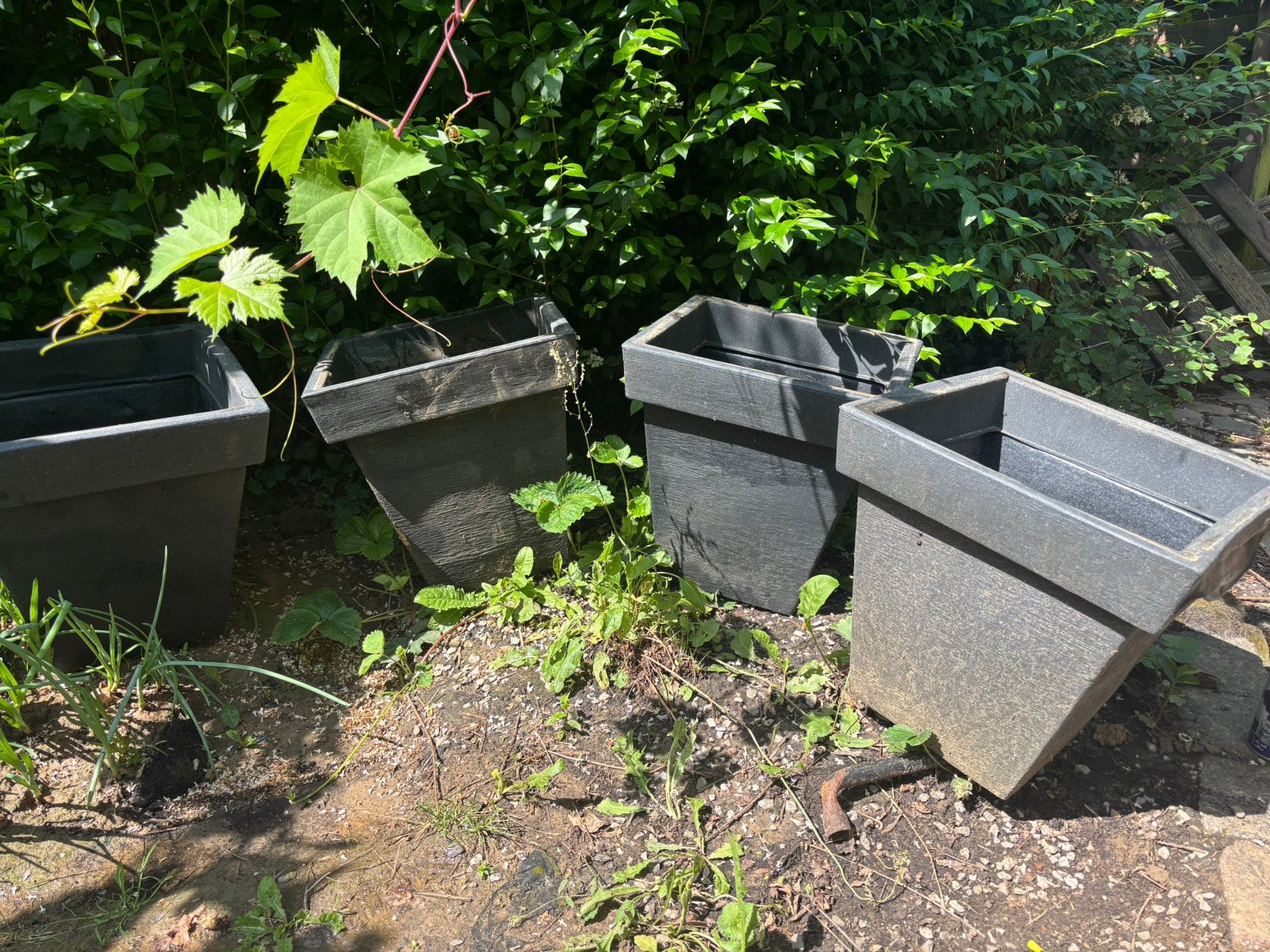 4 grands pots a fleur le lot 25€, Enlèvement ou Envoi, Comme neuf