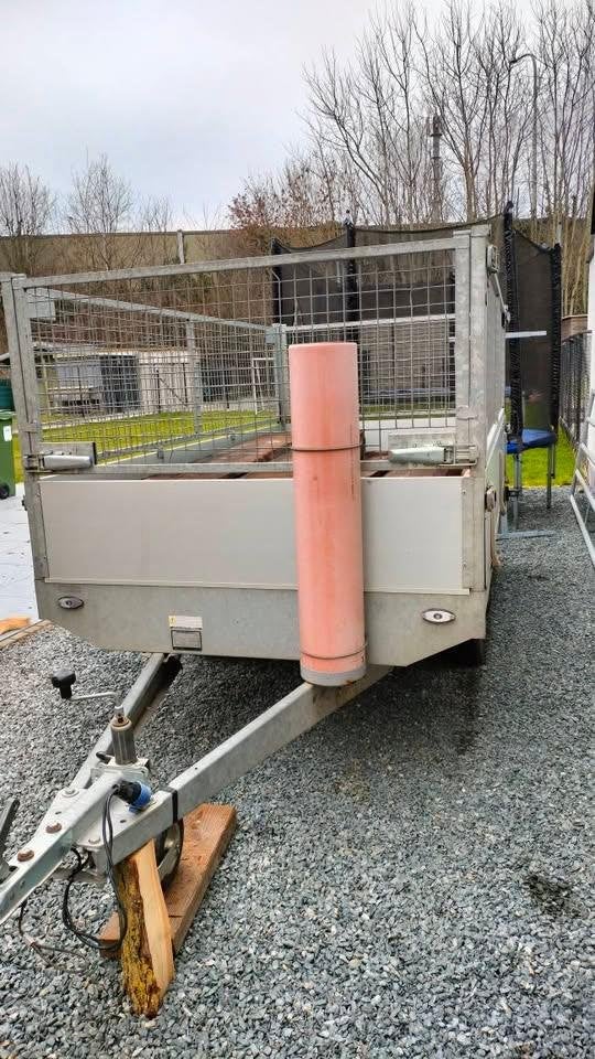 TE HUUR: aanhangwagen, Ophalen