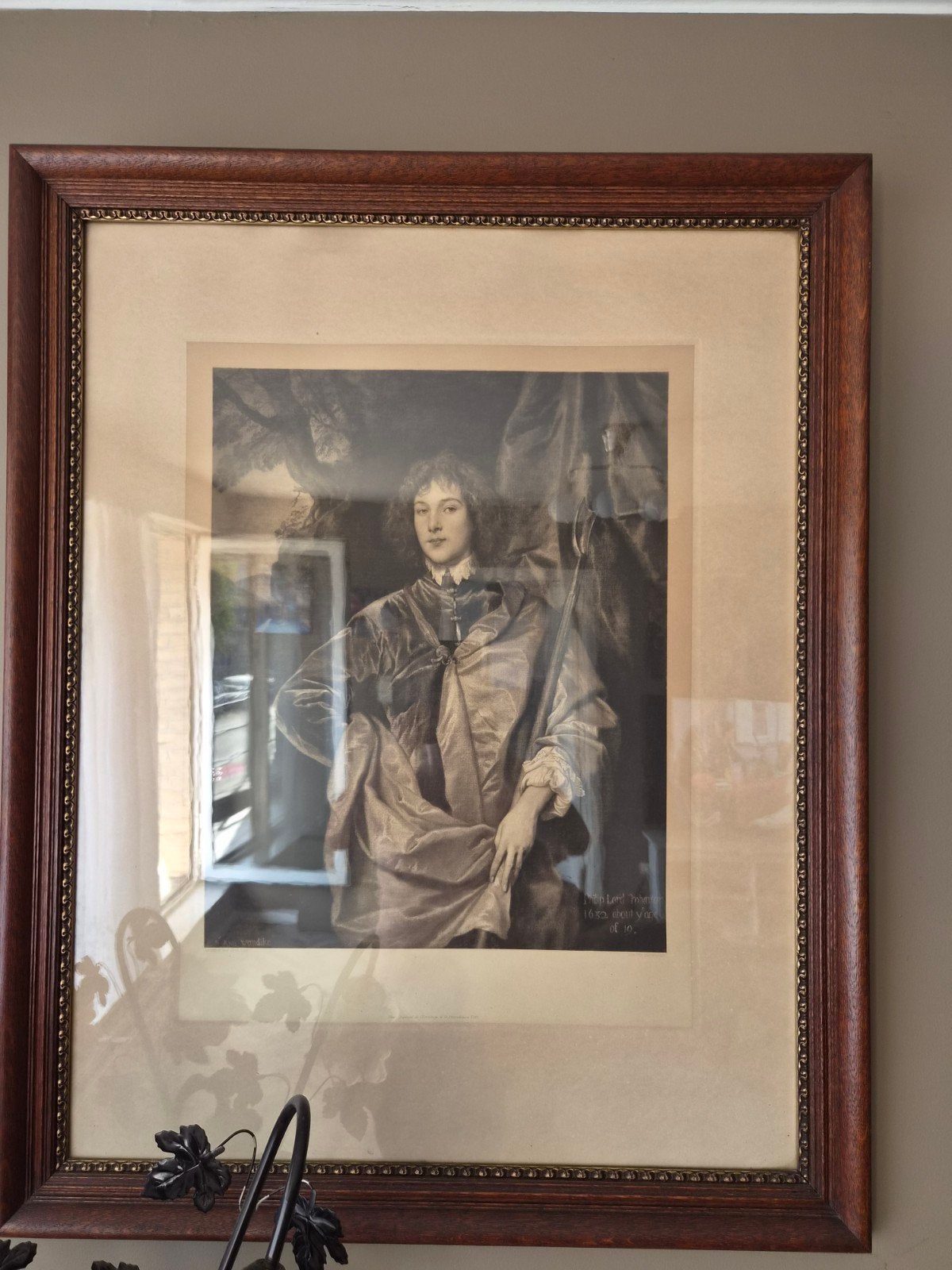 portret van Philip, Lord Wharton door de barokschilder Antho, Antiek en Kunst, Ophalen