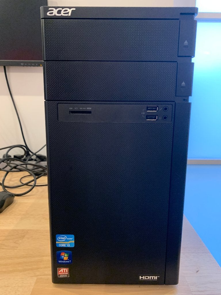 Acer Aspire M1935 Desktop PC - SSD ingebouwd - Gebruiksklaar, Ophalen, 8 GB, Refurbished, SSD