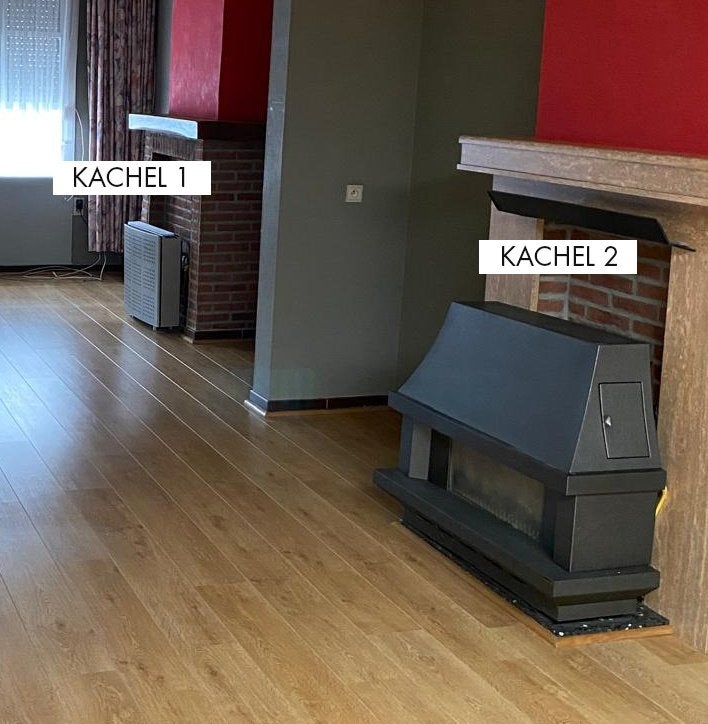2 gaskachels in mooie staat, Ophalen, Gebruikt, Gas, Vrijstaand