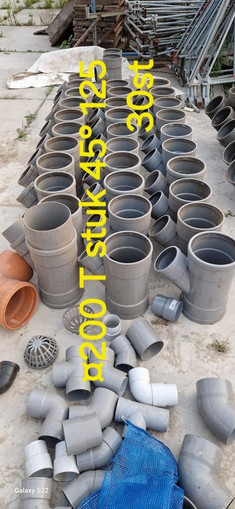 Raccords en PVC, Bricolage & Construction, Tuyaux & Évacuations, Enlèvement, Neuf, PVC