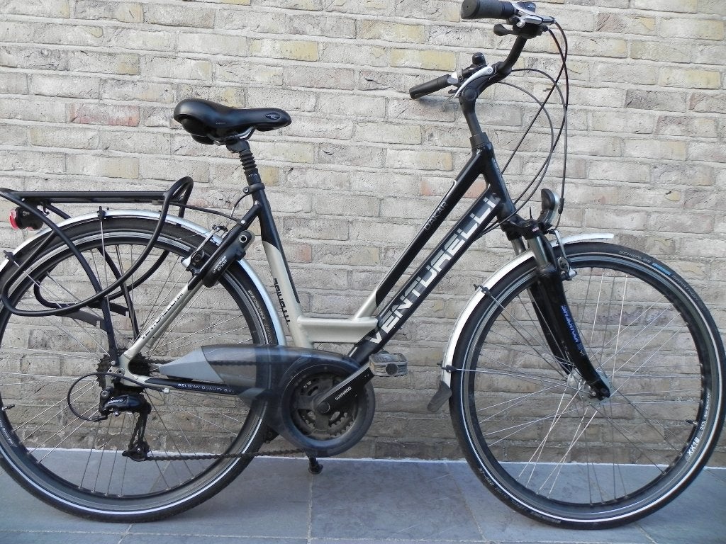 Venturelli sportieve damesfiets met 24 speed perfecte staat, 53 tot 56 cm, Velgrem, Versnellingen, Zo goed als nieuw