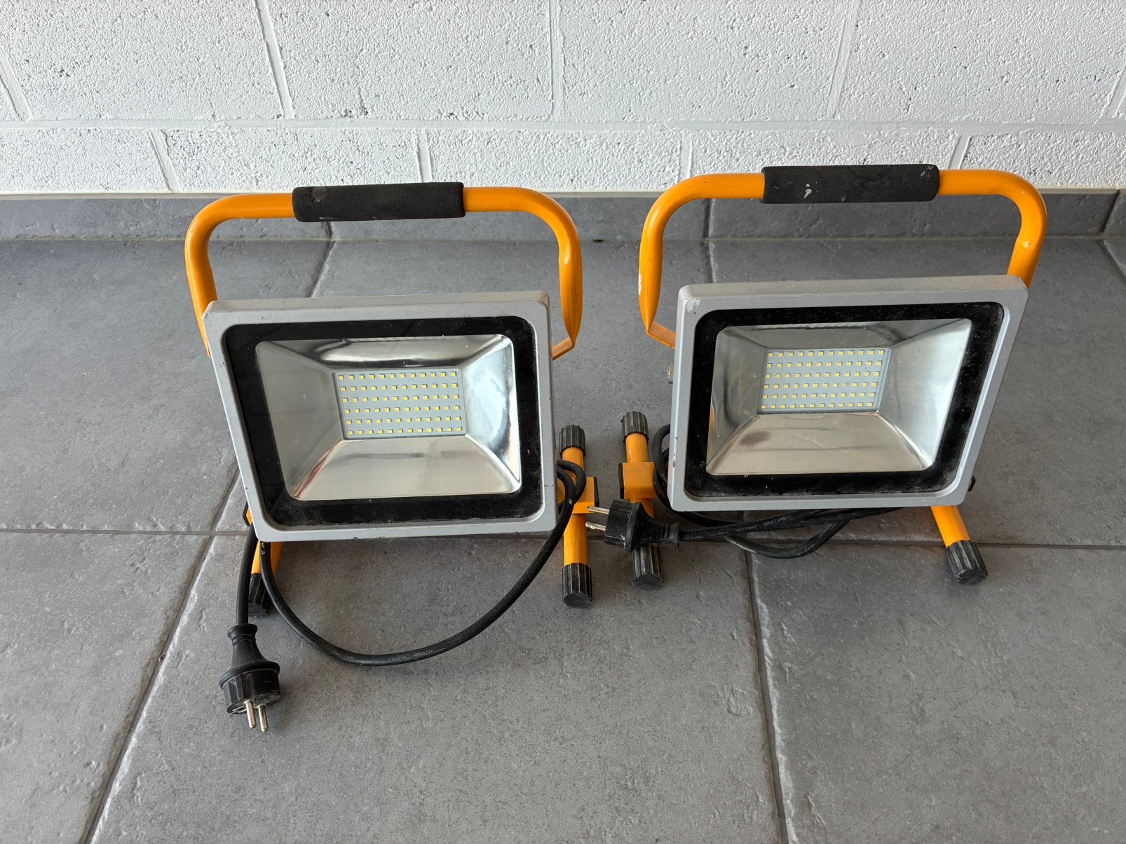 Lot de 2 spots de travail led, Enlèvement ou Envoi, Comme neuf