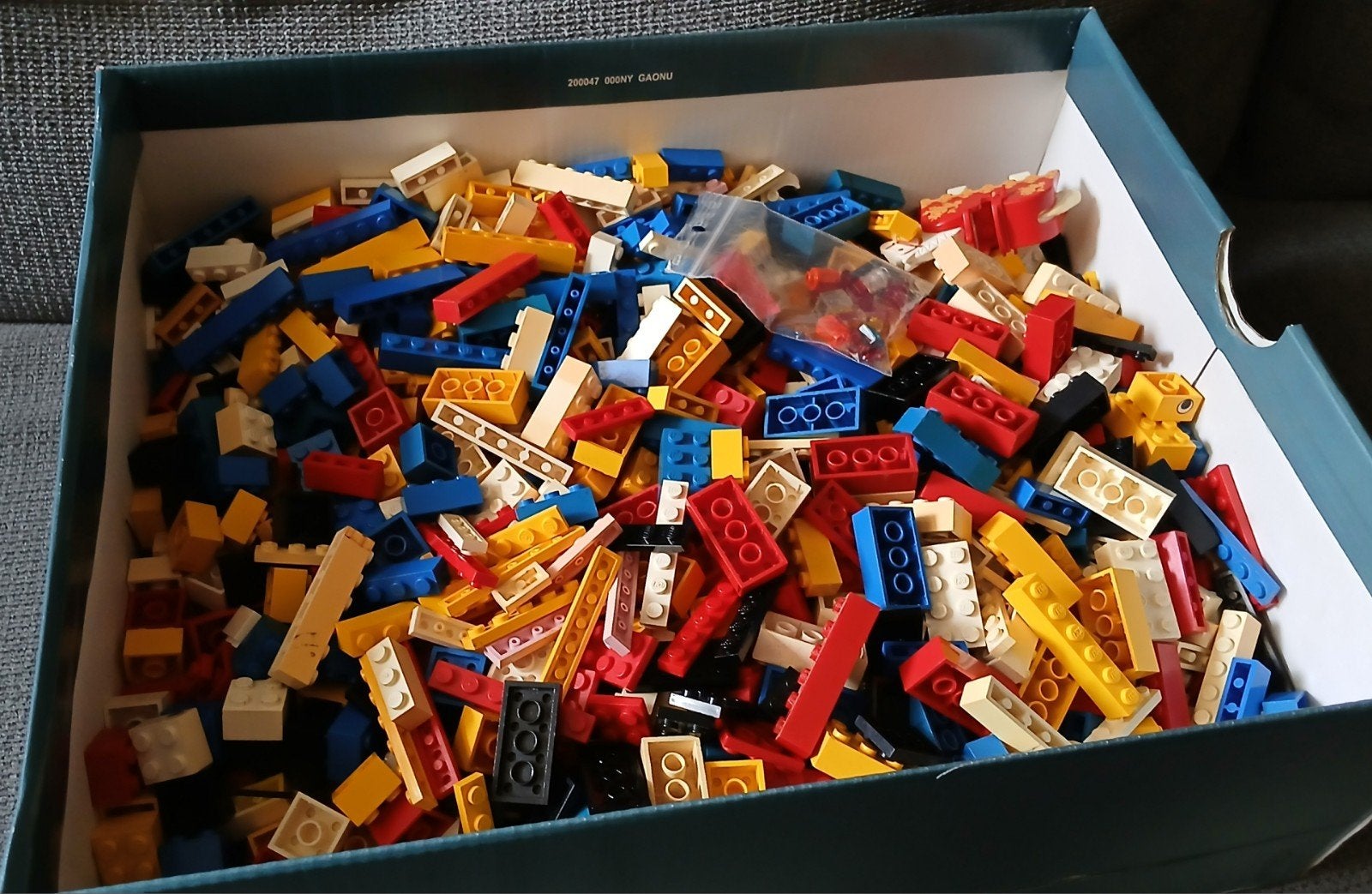 lot LEGO in schoendoos, Kinderen en Baby's, Ophalen of Verzenden, Lego