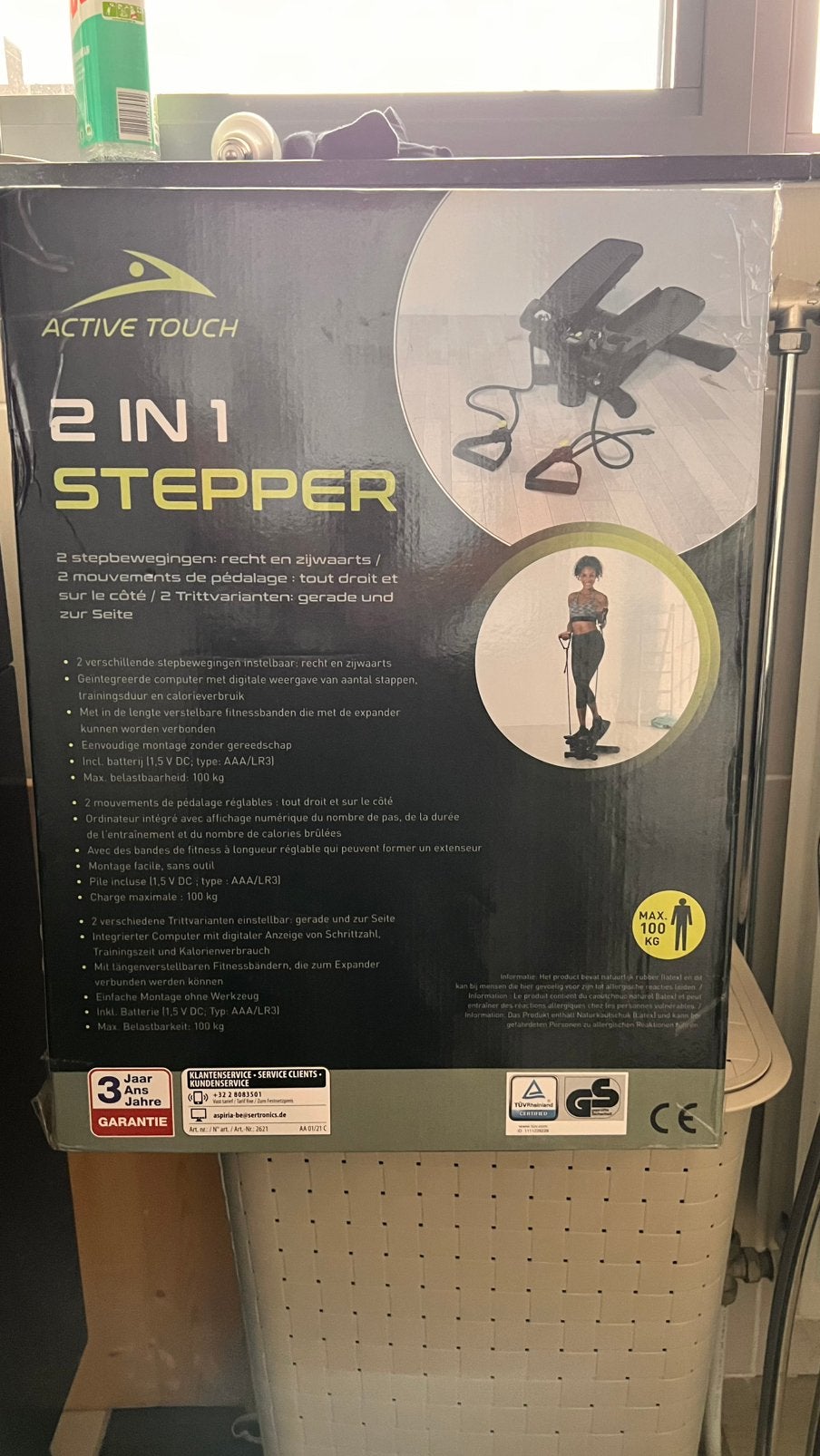 Stepper fitness, Sports & Fitness, Appareils de fitness, Enlèvement, Neuf, Synthétique, Appareil step