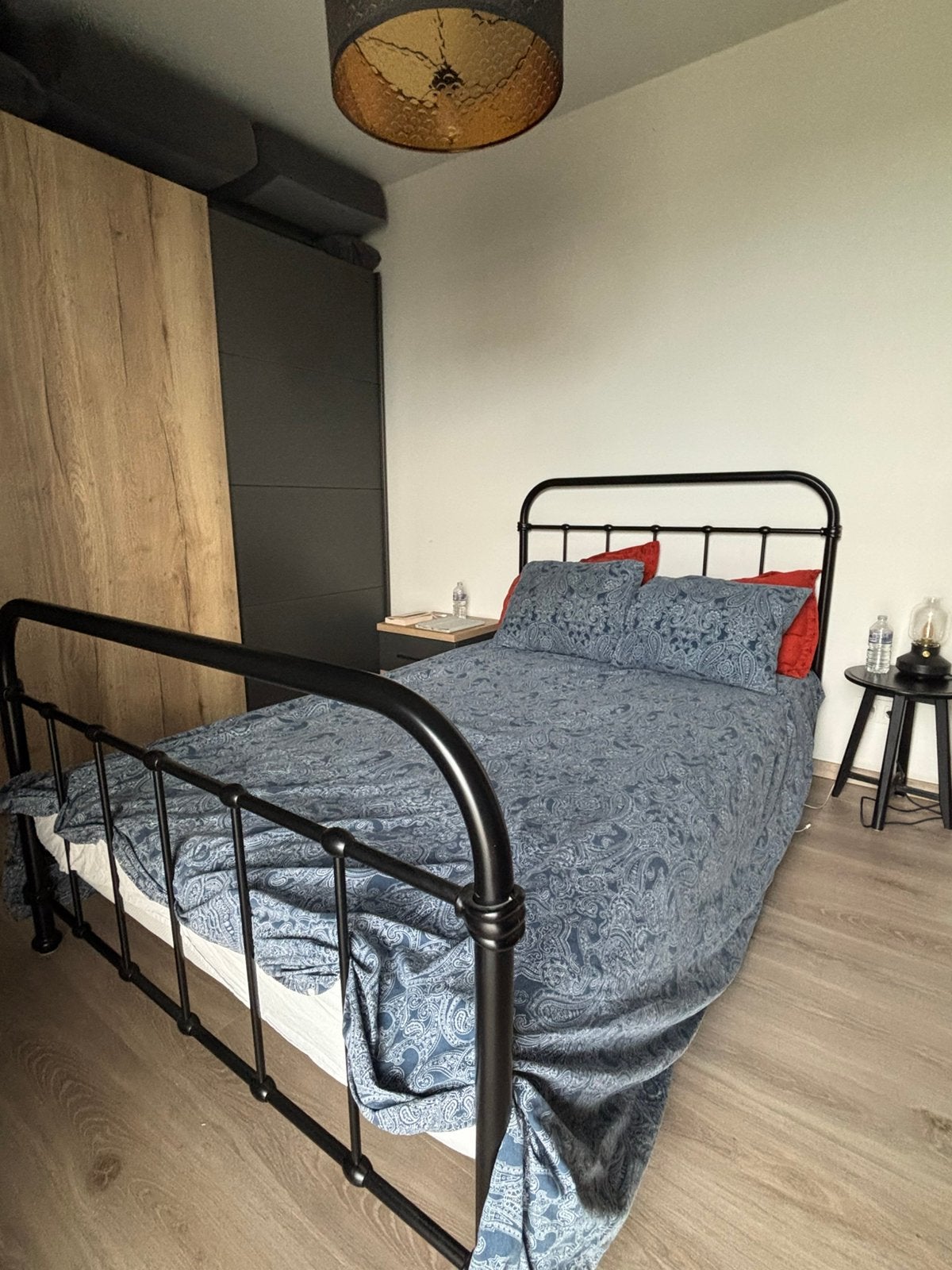 Twijfelaar (120x200cm) bed te koop, Queen size, Comme neuf, Enlèvement, 120 cm
