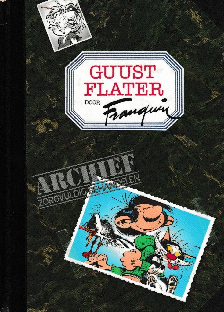 Strip Guust Flater - Archief zorgvuldig behandelen., Ophalen of Verzenden