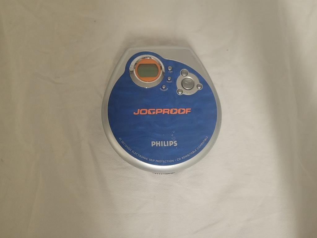Philips AX2702 Portable CD-speler – Inclusief Lader – Getest, Audio, Tv en Foto, Cd-spelers, Ophalen, Philips