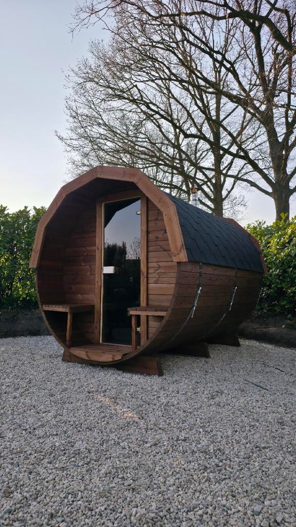 Livraison et installation gratuites du sauna 3M Barrel, Enlèvement ou Envoi