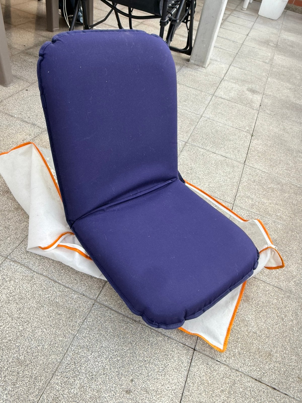 Siège portable - pliable, Jardin & Terrasse, Enlèvement, Utilisé, Réglable