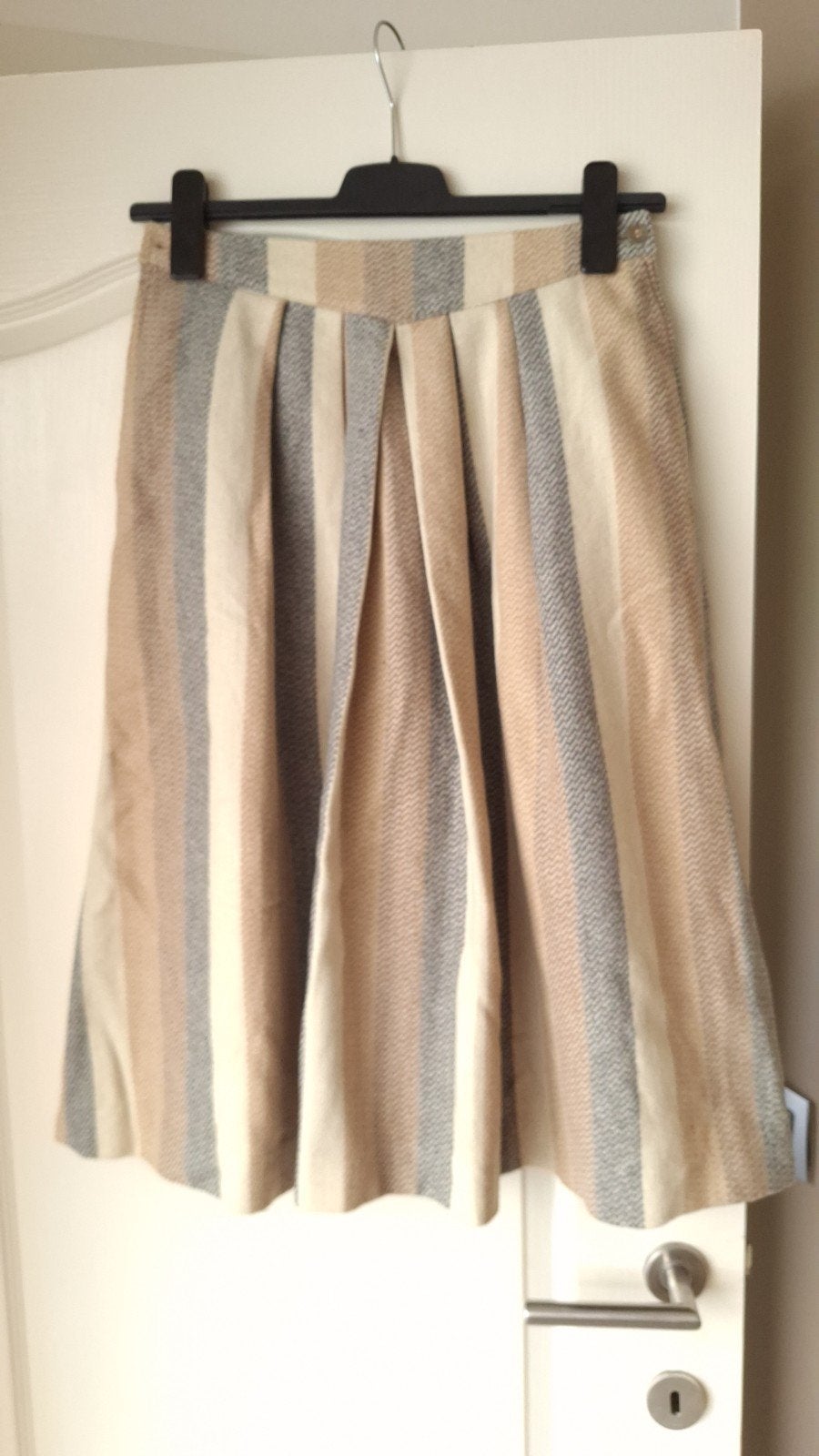 Jupe vintage de créateur Olivier Strelli, Enlèvement ou Envoi, Beige