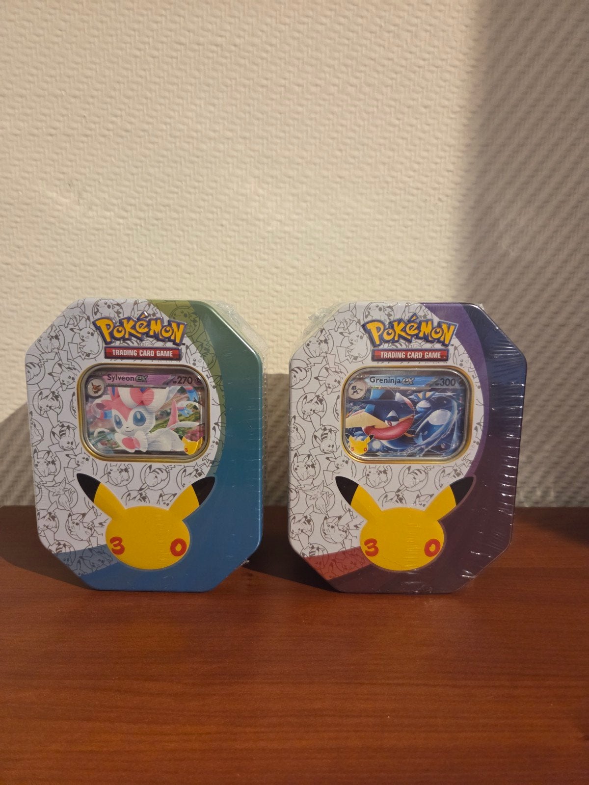 30th Sylveon ex & Greninja ex tin set, Ophalen of Verzenden