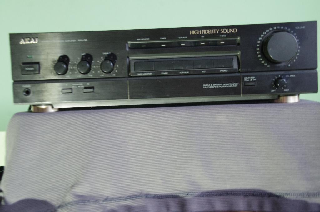Versterker Akai am 06 en Tuner Akai at-26, Enlèvement, Comme neuf