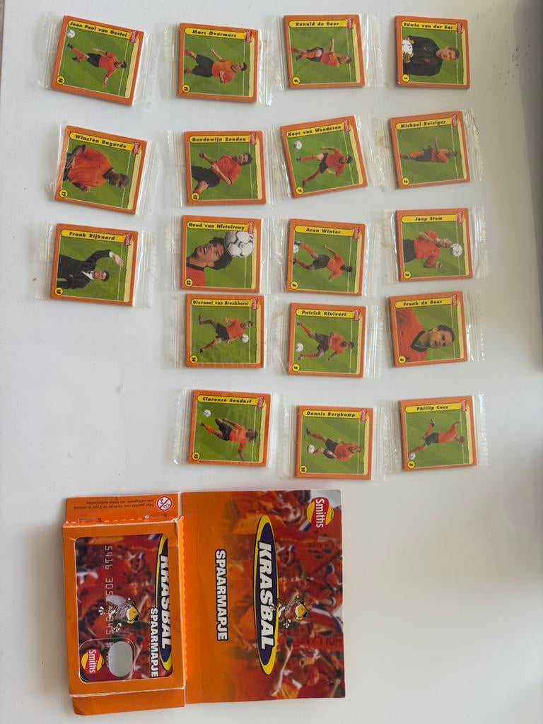 Krasbal compleet!, Verzamelen, Flippo's, Ophalen of Verzenden
