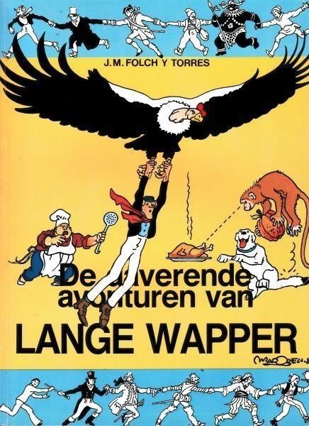 Strip van " Lange Wapper " , nr.1, Boeken, Eén stripboek, Ophalen of Verzenden, Gelezen