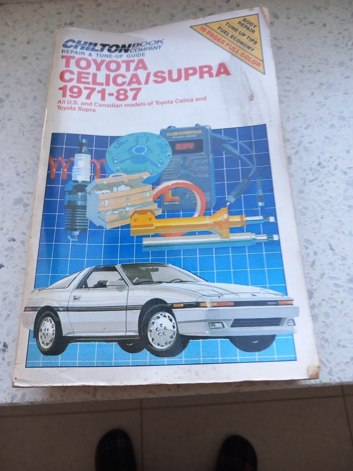 toyota repair book, Ophalen of Verzenden, Gelezen, Toyota