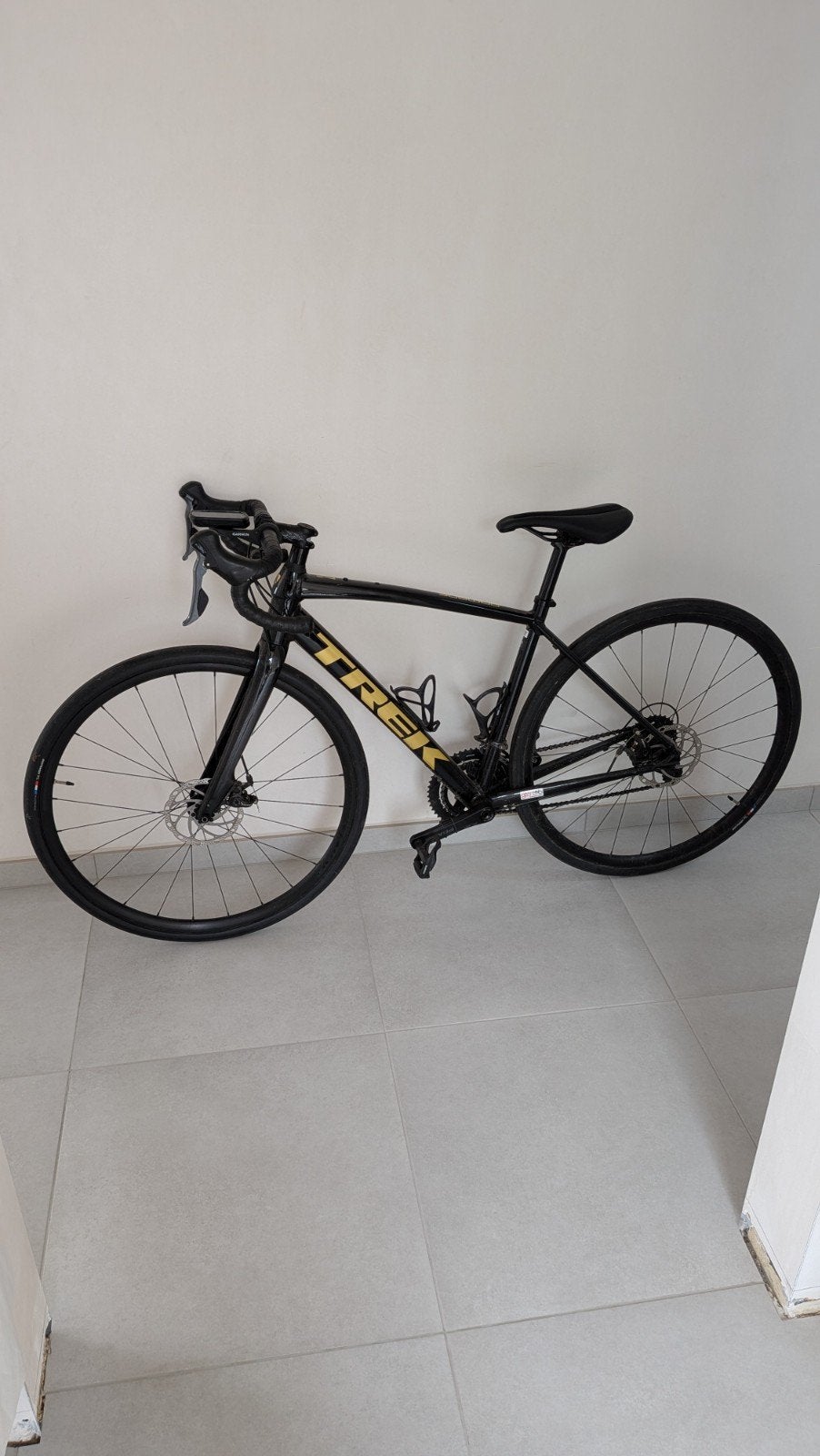 Dames racefiets trek domane, Fietsen en Brommers, Ophalen, Dames