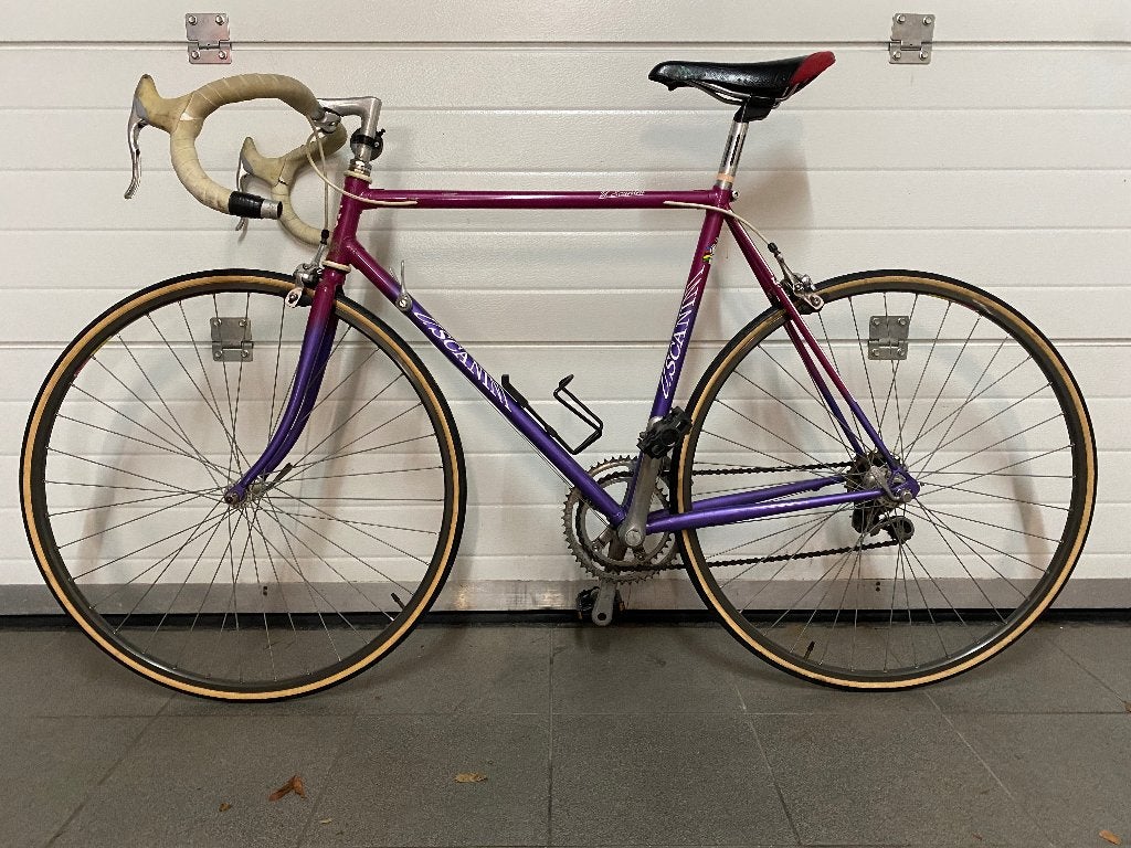 Koersfiets U. Scanini,, Ophalen