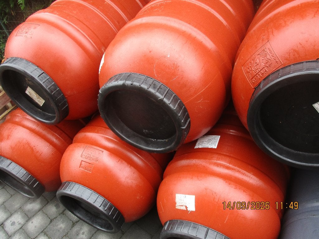 bidons 220 litres, Jardin & Terrasse, Enlèvement, Utilisé