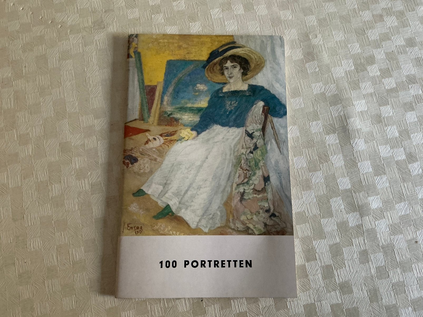 100 portretten, van Claus en Ensor tot heden-Jan D”Haese., Ophalen, Zo goed als nieuw