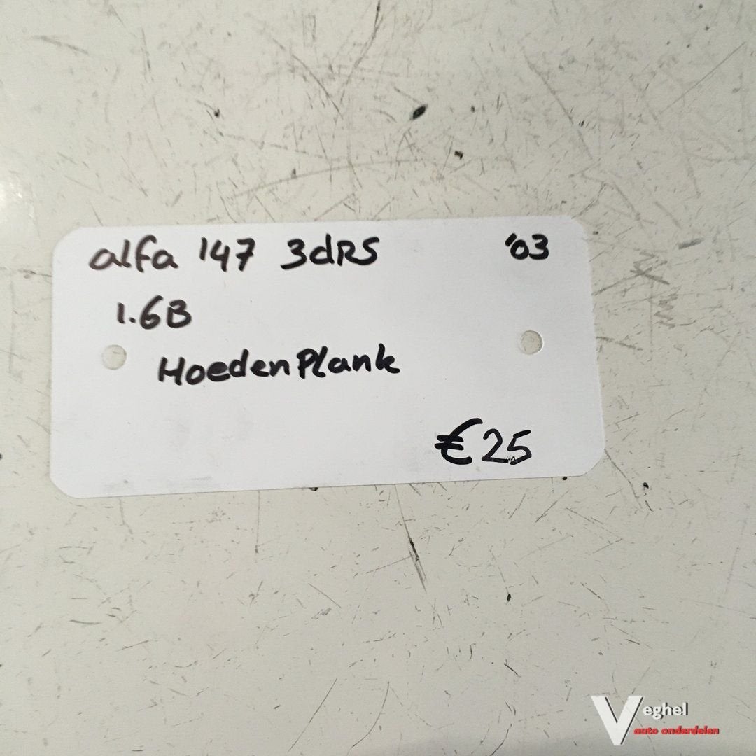 Alf 147  3drs  2003 1.6 benzine Hoedenplank, Ophalen, Gebruikt, -, -