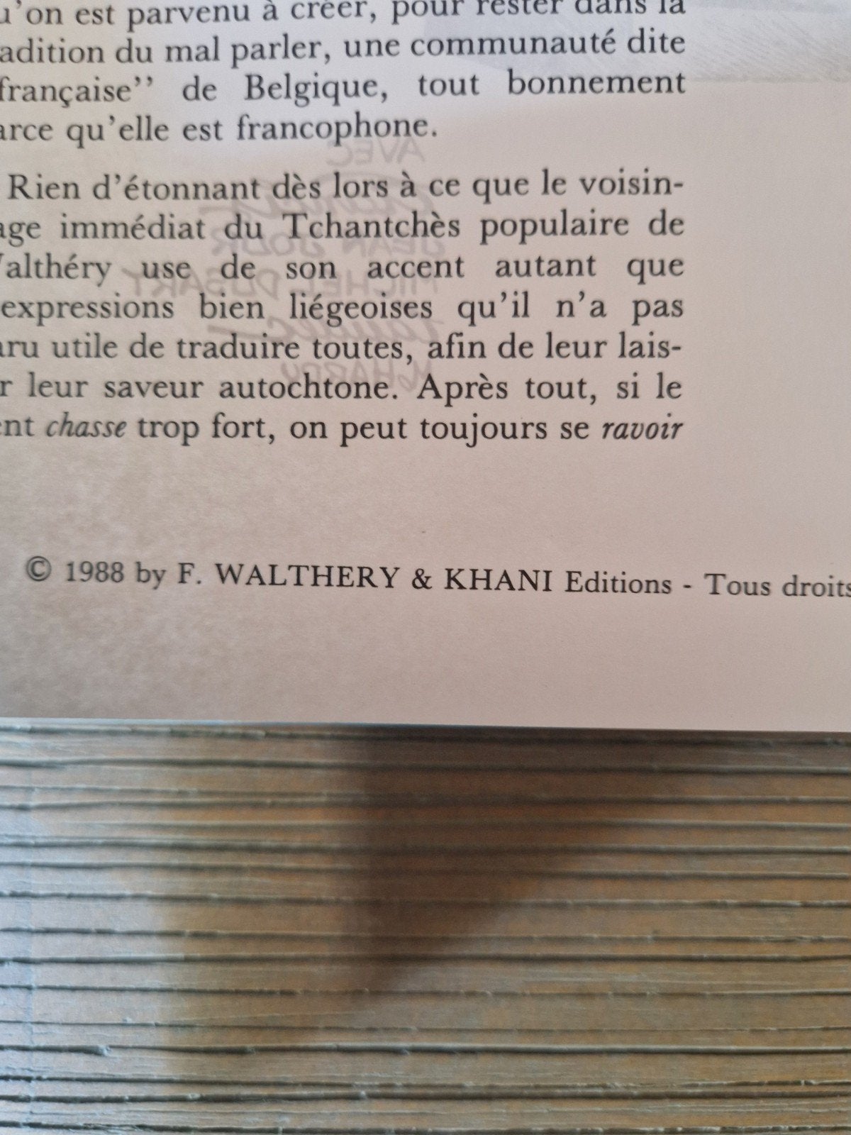 Bd tchantches 1,EO, Enlèvement ou Envoi