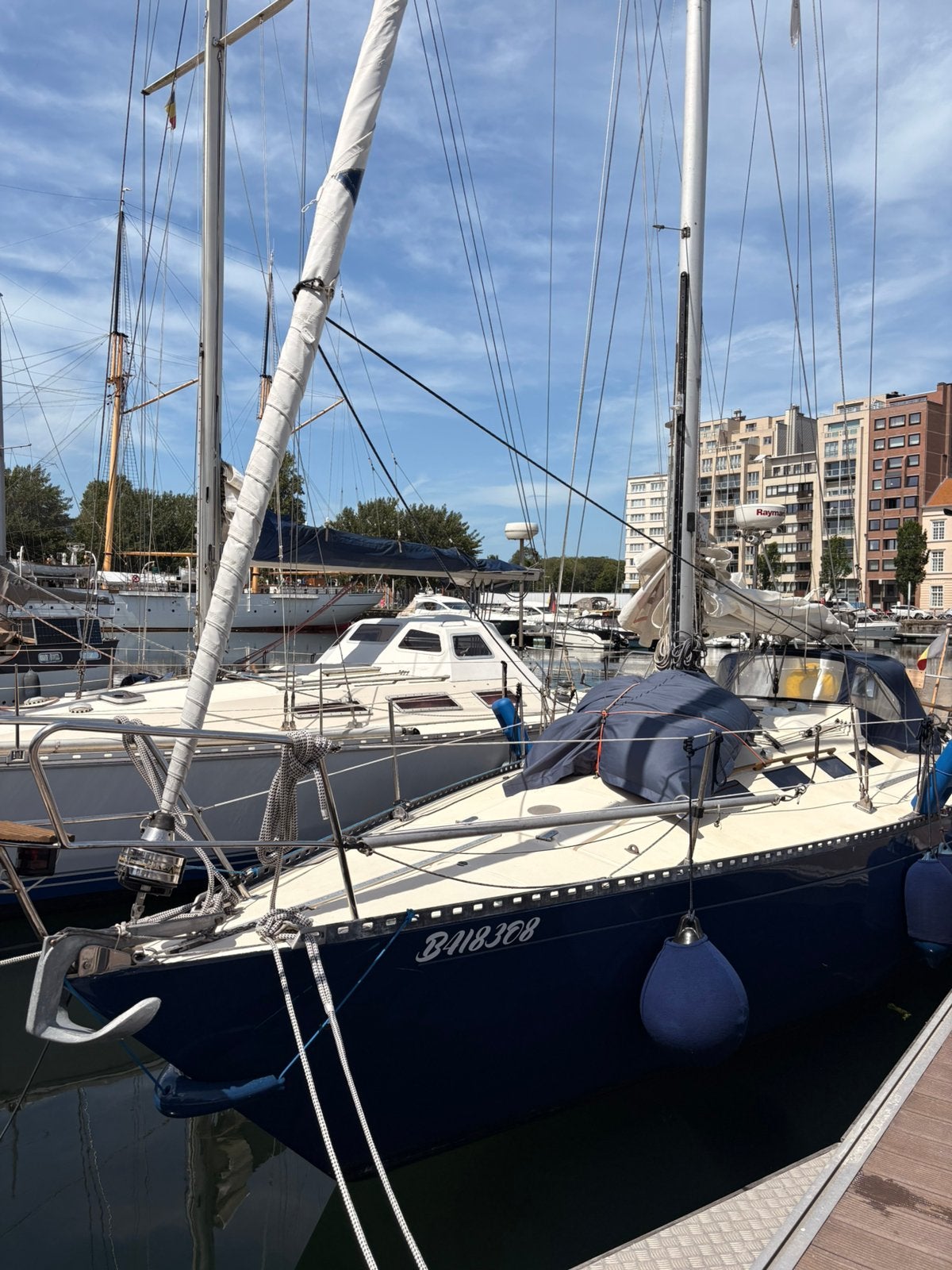 Goed lezen! Ranger 32 te koop., Watersport en Boten, Kajuitzeilboten en Zeiljachten, 10 m, Overige merken, Gebruikt, Binnenboordmotor