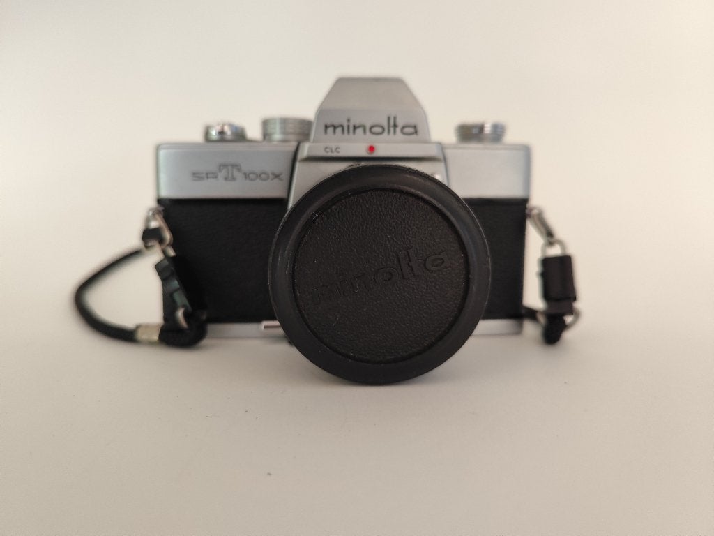Minolta SRT 100X met 50mm f 1.4, Enlèvement, Comme neuf, Reflex miroir, Minolta