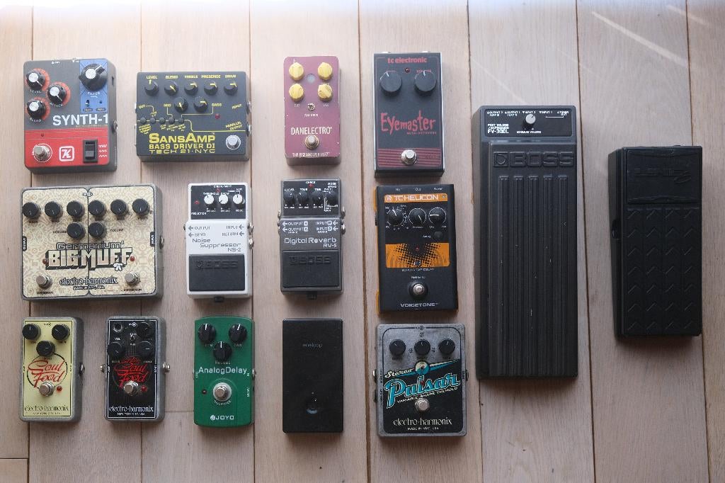 Guitar Effects/Pedals -Boss-EHX-Danelectro-TC-Keeley, Musique & Instruments, Effets, Enlèvement ou Envoi, Utilisé, Autres types