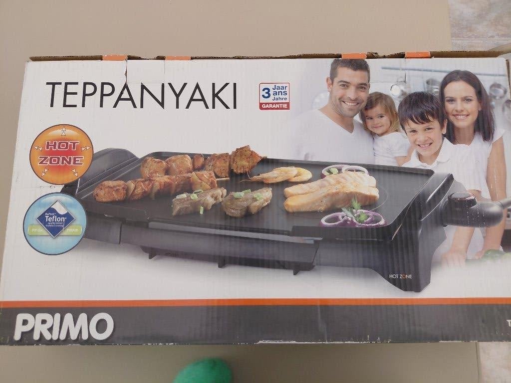 teppanyaki, Ophalen of Verzenden, Zo goed als nieuw, Tafelgrill