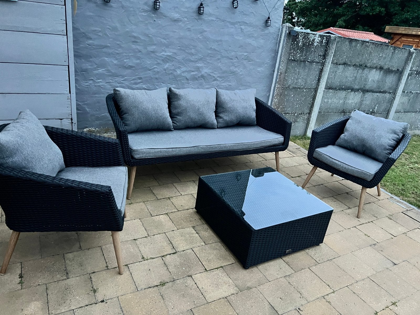 Tuinset, Tuin en Terras, Ophalen, Zo goed als nieuw, Tuinset