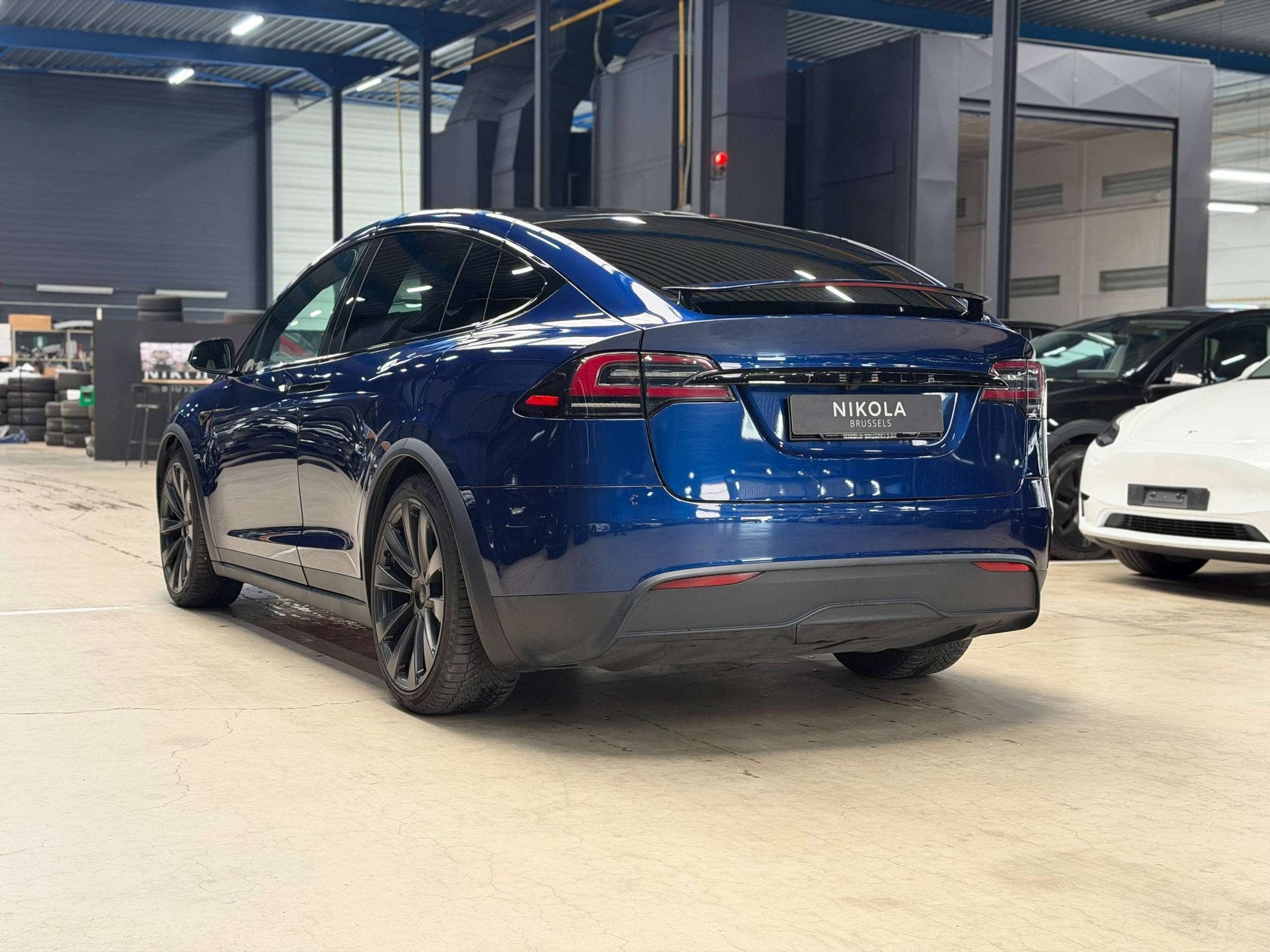 Tesla Model X FACELIFT - LONG RANGE -ALL WHEEL DRIVE - HARDW, Autos, Cuir, Model X, Achat, Beige